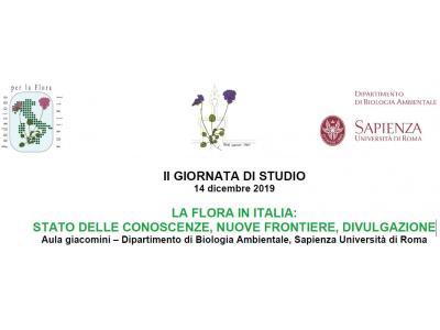 II Giornata di studio: La flora in Italia: stato delle conoscenze, nuove frontiere, divulgazione