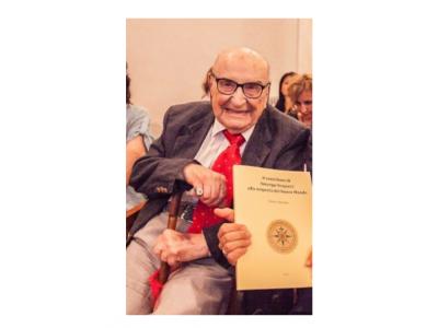  Il nostro socio decano, Pietro Omodeo ci ha lasciati a 104  anni