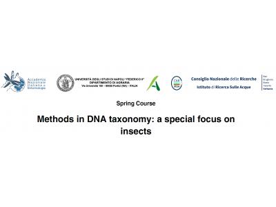 Corso studenti di dottorato - Methods in DNA taxonomy: a special focus on insects