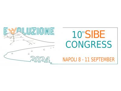 10 Congresso della Società Italiana di Biologia Evoluzionistica (SIBE) 