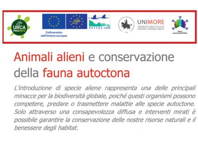 Animali alieni e conservazione della fauna autoctona