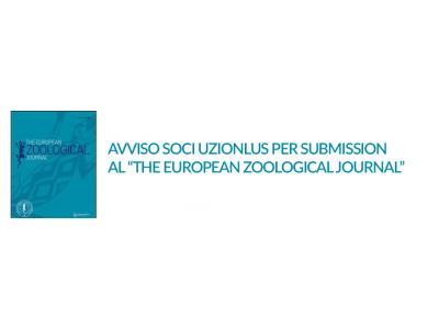 AVVISO per la submission degli articoli a The European Zoological Journal