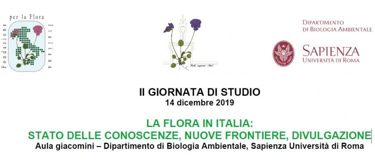 II Giornata di studio: La flora in Italia: stato delle conoscenze, nuove frontiere, divulgazione