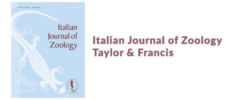 Versione on line delle pubblicazioni di Taylor & Francis, publisher dell'Italian Journal of Zoology