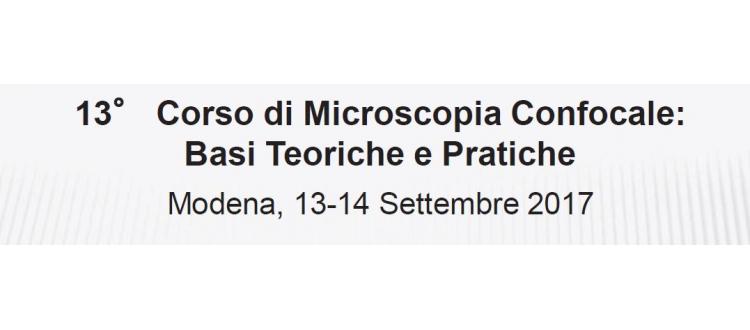 13 Corso di Microscopia Confocale: Basi Teoriche e Pratiche