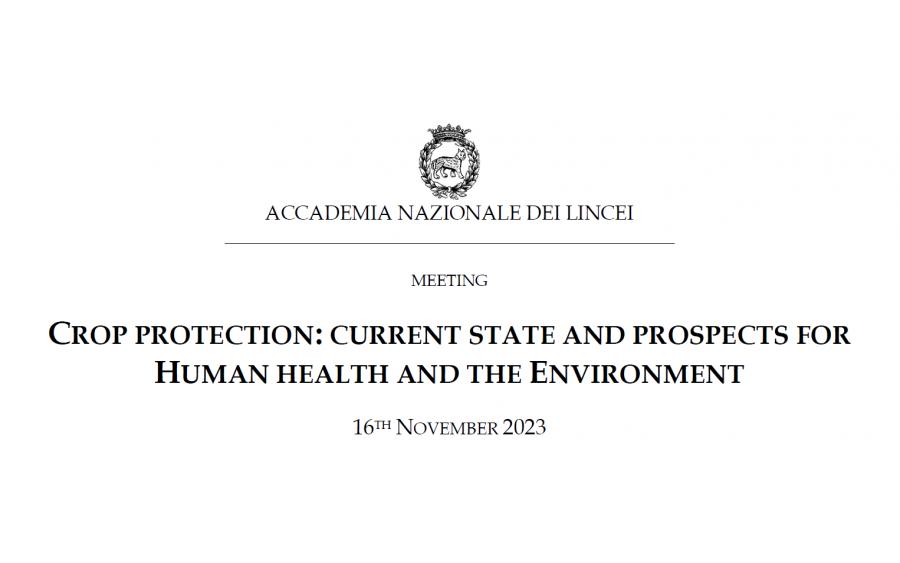 Crop Protection: Current State and Prospects for Human Health and the Environment