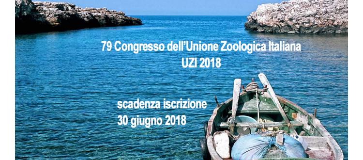 79 Congresso dell’Unione Zoologica Italiana - UZI 2018