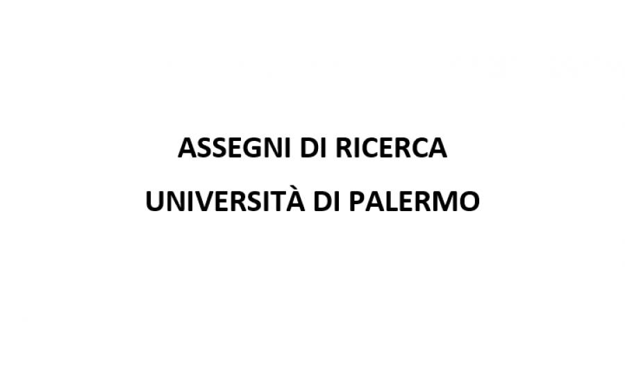 Bandi assegni di ricerca Università di Palermo